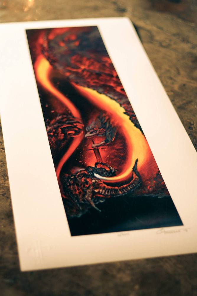 Image of Through Fire and Death (Print)