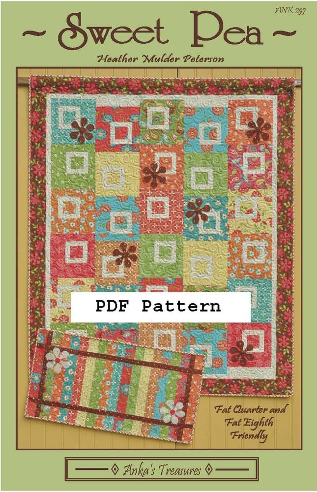 PDF Sweet Pea Pattern | Anka's Treasures