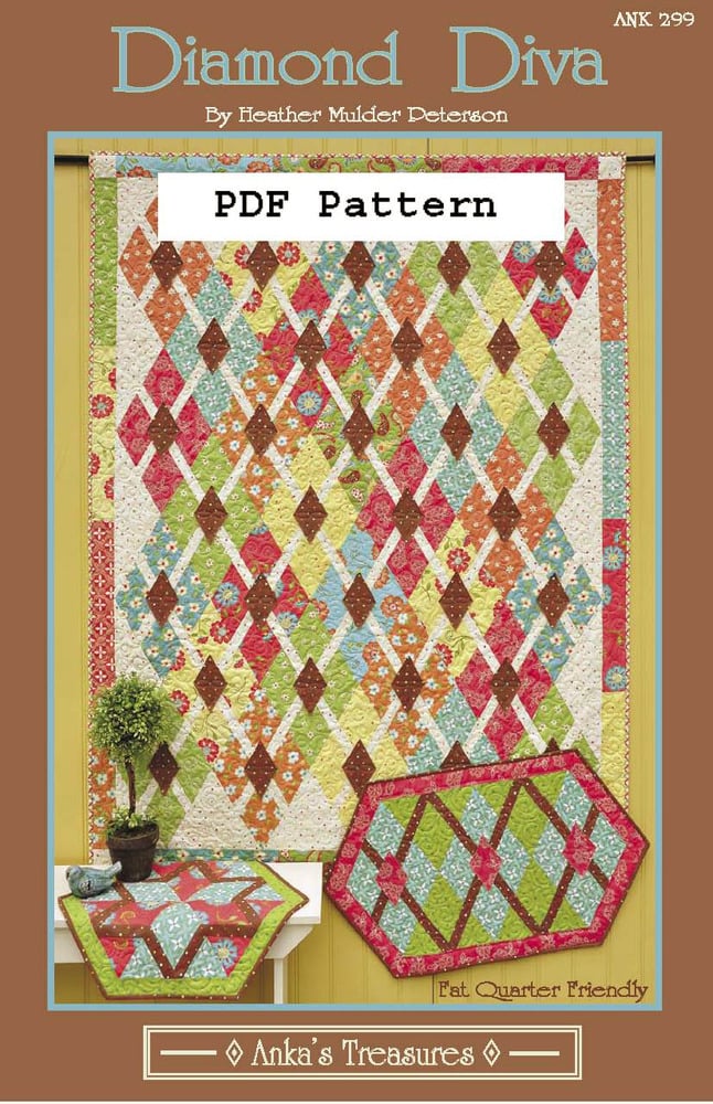 PDF Diamond Diva Pattern Anka's Treasures