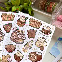 Image 3 of Ginger and Spice Dessert | Matte Sticker Sheet