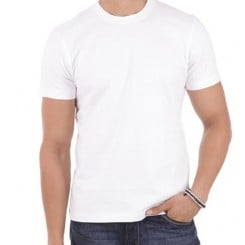 Plain SHAKA Heavy Short Sleeve T-shirts - 12 pieces