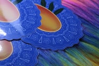 Image 6 of Tropical Mango Sticker With Hand-Drawn Pattern 🥭🌿