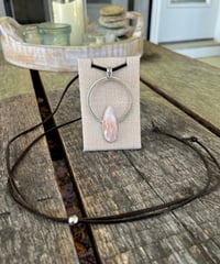 Image 2 of Pink Scolecite Necklace 