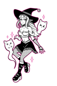 Image 2 of Witch hoodie