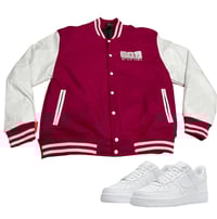 Image 3 of God My Big Homie|Letterman Jacket