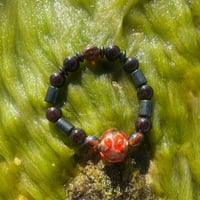 Usui/Holy Fire® III Reiki Infused Garnet x Hematite Talisman