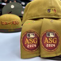 Image 3 of New Era 59Fifty Old Gold “Houston “ Kangi