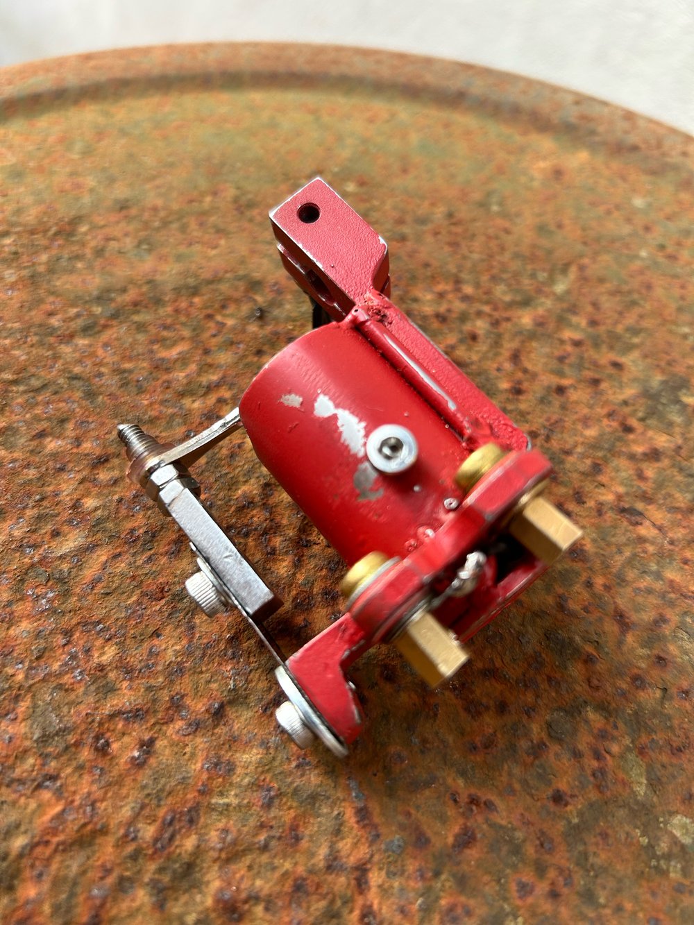 1-Off HANDMADE ROTARY TATTOO MACHINE - THE TUBE - Liner 3-14