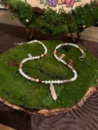 Image 2 of Flower Agate Waist Chain 