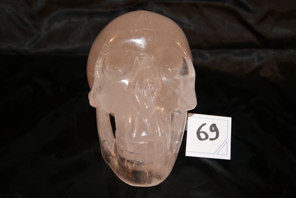 Image of Crâne Cristal  Quartz  2,140 kg