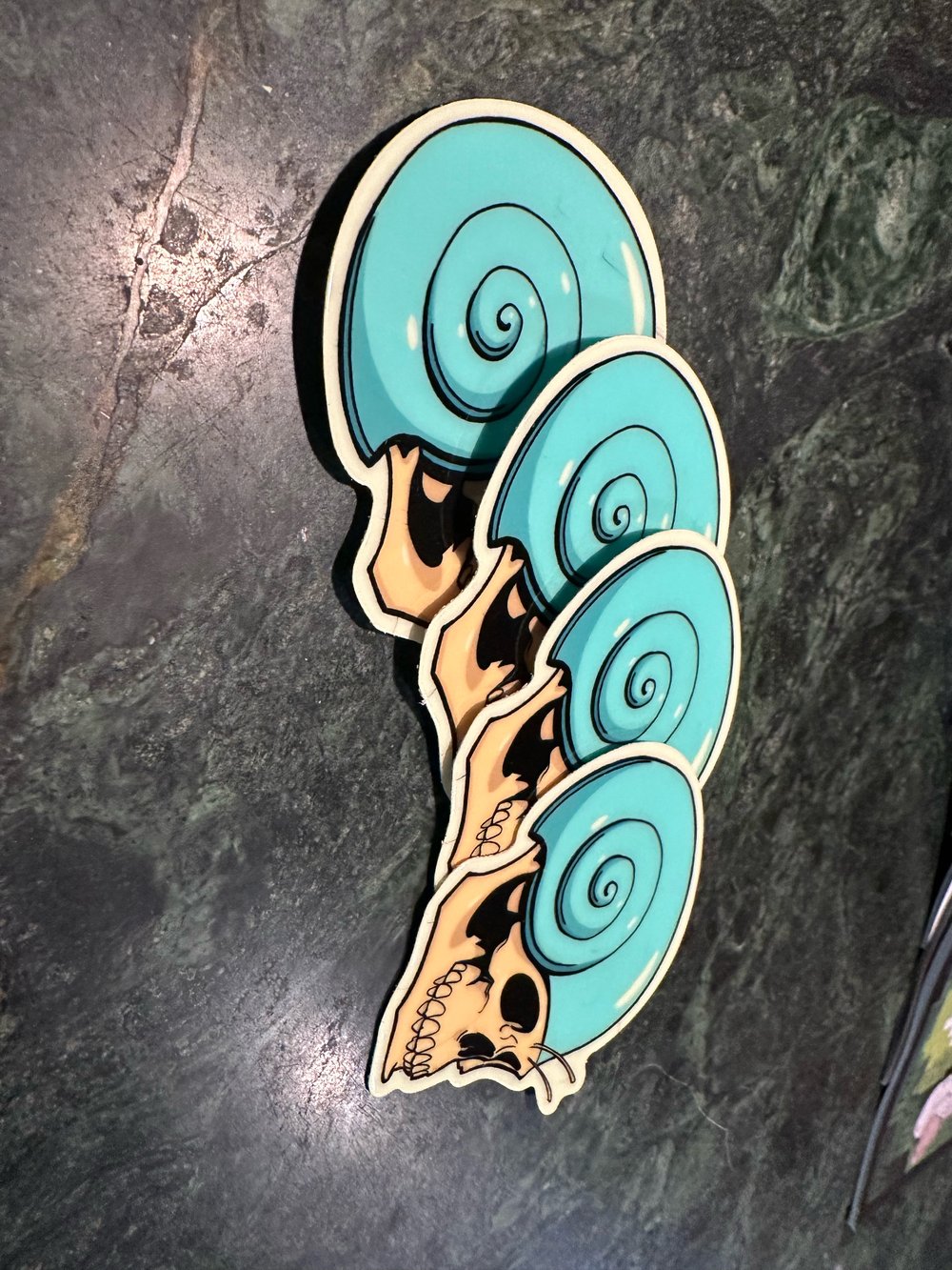 DEATH SNAIL STICKER 