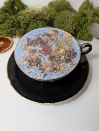 Image 2 of Black Rose Tea Set 