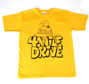 Image of Monster T-shirt  Black on Yellow