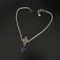 Image 3 of Amethyst Stars Necklace