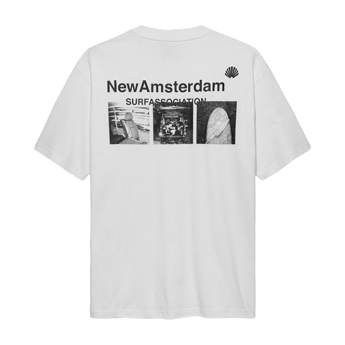 Image of NEW AMSTERDAM SURF ASSOCIATION PHOTO PRINT TEE