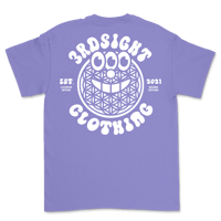 Image 2 of Flower Of Life Badge Logo Tee 