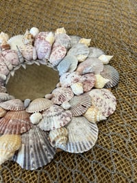 Image 4 of Seashell Mirror 9”