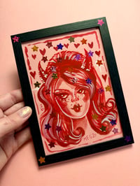 Image 3 of The devil wears glitter starz FRAMED  (original)