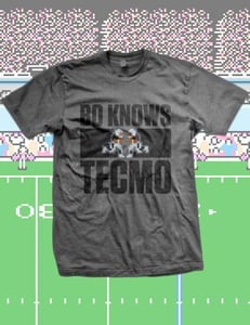 Image of Tecmo Bowl - 'Bo Knows Tecmo' Shirt
