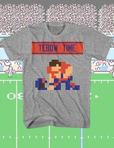 Image of Tecmo Bowl - 'Tecmo Tebow Time' Shirt 