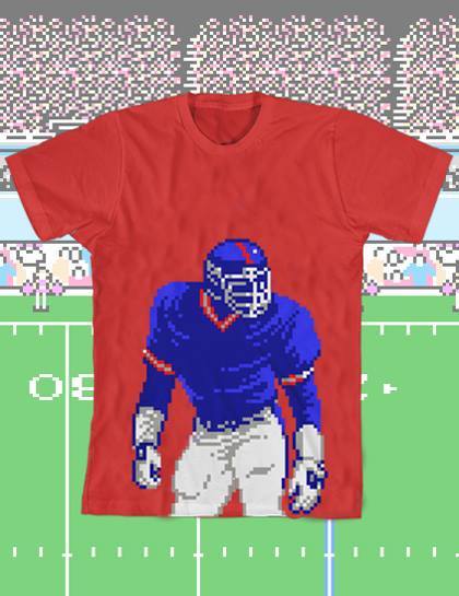 Tecmo Super Bowl — Tecmo Bowl - LT 'Sacked'