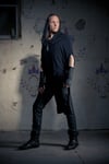 Grimreaper oversized unisex tunic in Black 