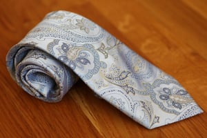 Image of Blue Floral Paisley
