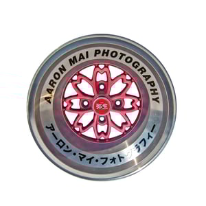 Image of Yayoi Sakura wheel sticker - (large)