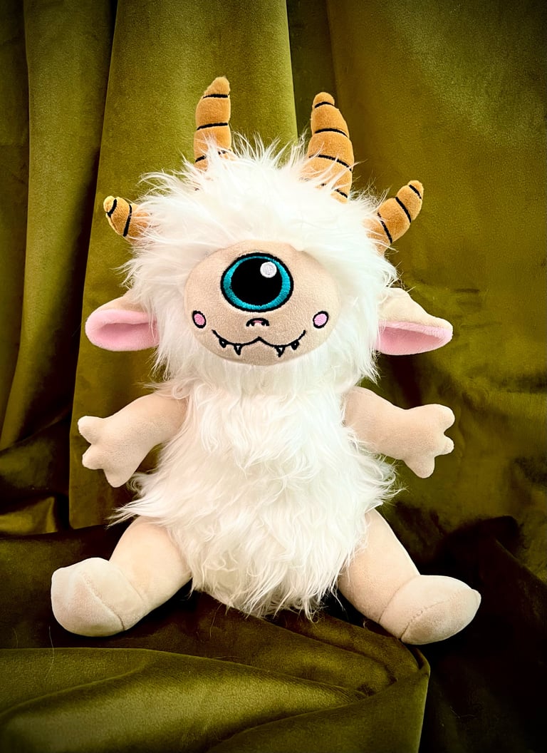 Cyclops yeti plushie 
