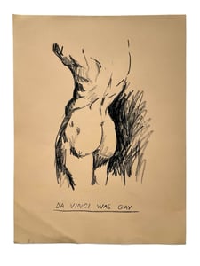 Image of da Vinci Was Gay