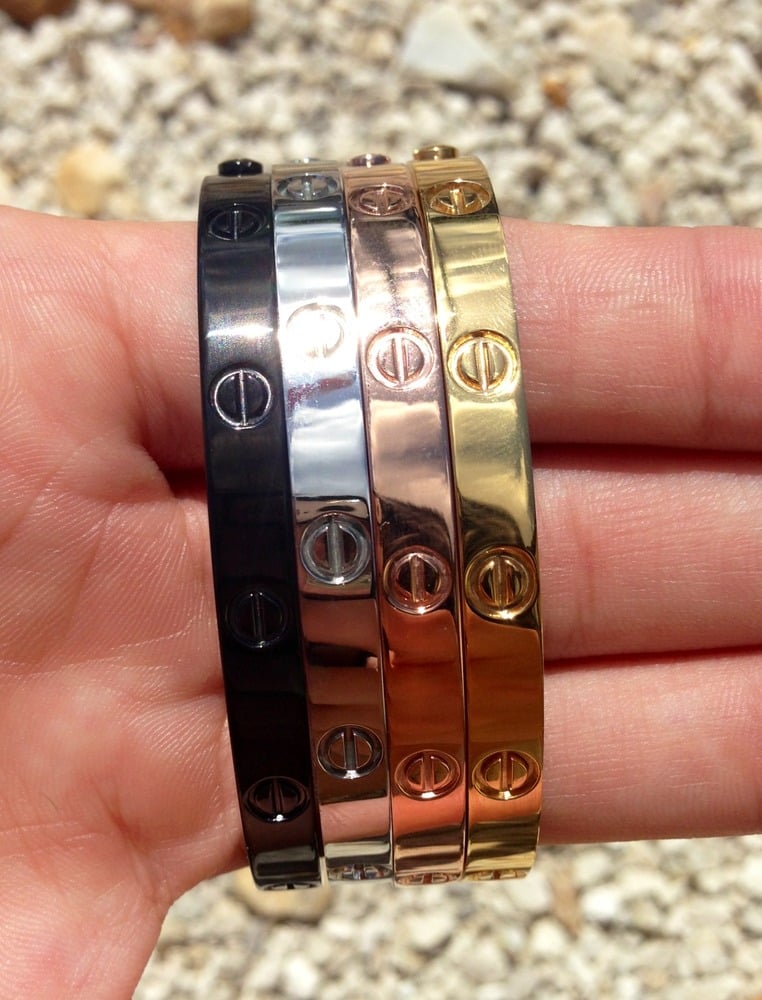 Image of Cartier Inspired Love Bracelet 