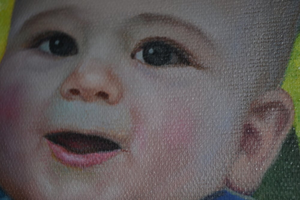 Image of Custom Oil Portrait - Extra Small - Size 8"x10"