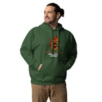 Image 11 of Flaming Skull Unisex Hoodie