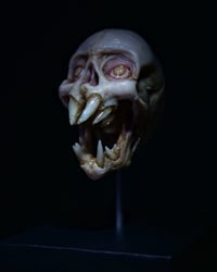 Image 2 of Vampire fetal skull, original art, dark academia