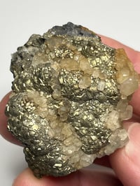 Image 3 of Arsenopyrite & Calcite Cluster | Mexico #3033