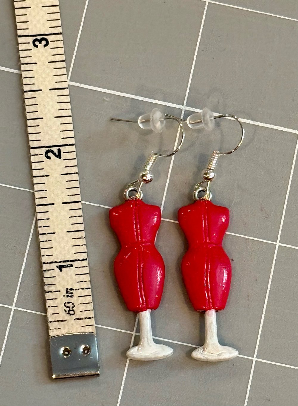 Image of Colorful Mannequin Earrings