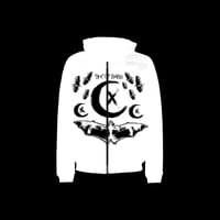 Image 1 of BAT PUFFER JACKET WHITE