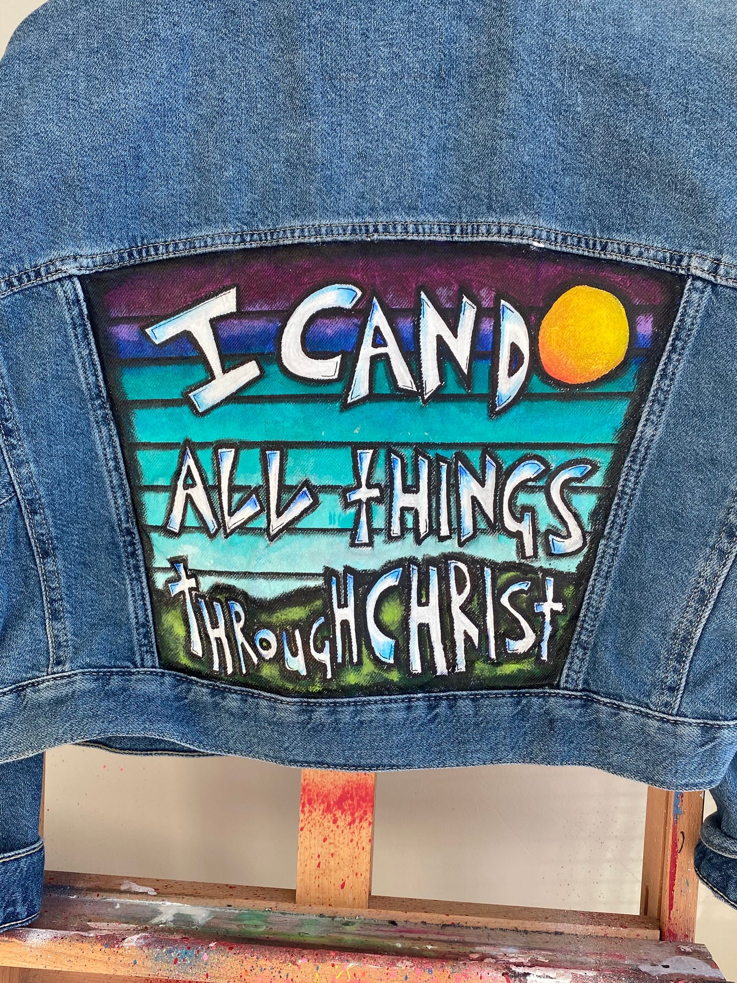 Image of Custom Hand Painted Jackets