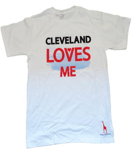 Image of Cleveland Loves Me (White)