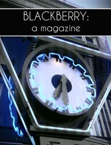 Image of BLACKBERRY: a magazine, Vol. 2, Issue 1, "Time"