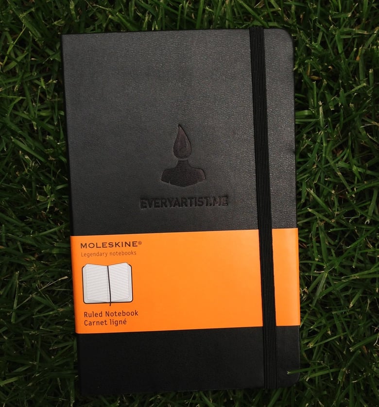 Image of Everyartist Branded Moleskine Notebook 