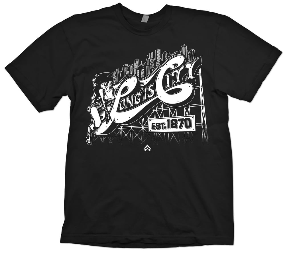 Image of EXC "LIC Pin-Up" tee