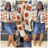 Small Nina crochet style cardigan 