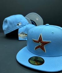 Image 1 of New Era 59Fifty Multi Color Collection Birdseye Blue 