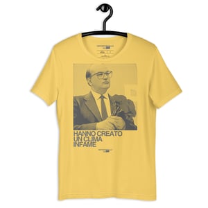 Immagine di Bettino Craxi | T-Shirt Gialla