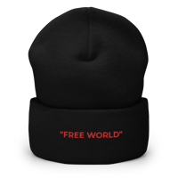 FW21 - "FREE WORLD" Beanie 