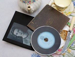 Image of MOLLY DRAKE: 19 songs on one CD and a book containing 45 poems housed in a black portfolio