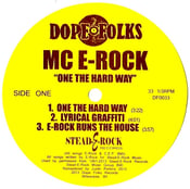 Image of MC E-ROCK "ONE THE HARD WAY" 12"