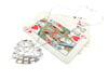 Wonderland Playing card suit heart necklace