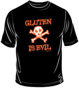 Image of Gluten Is Evil T-Shirt